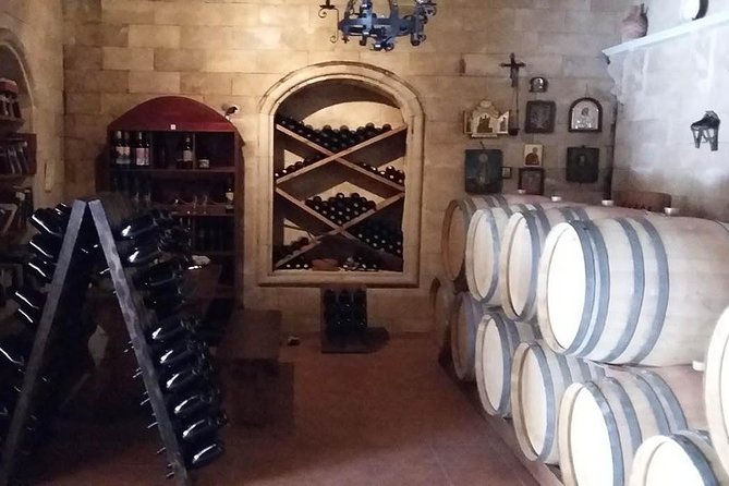 RHODES WINE TOUR - Private Half Day TOUR - 4 Pax - Pickup and Meeting Point
