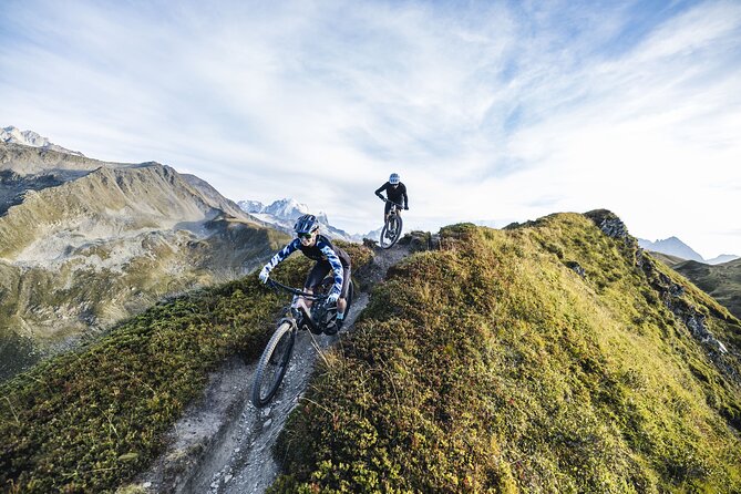 Ride at Altitude Above Chamonix on an Electric Mountain Bike - Benefits of Riding an Electric Mountain Bike at Altitude