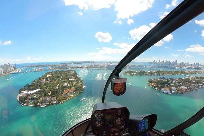 Romantic Private Helicopter Tour With Champagne - Miami & South Beach - Tour Details