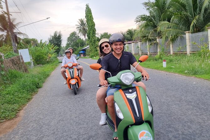 Sailboat, Cocktail & Scooter/Tuktuk Trip in Bentre (1.5hrs) - Trip Overview