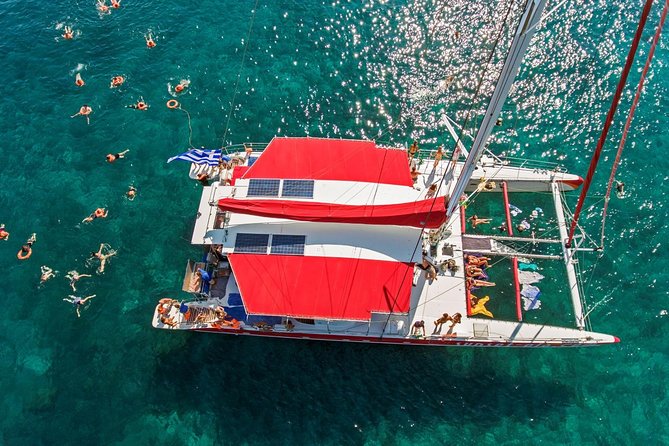 Sailing Catamaran Cruise in Santorini With BBQ, Drinks and Transfer - Cancellation Policy