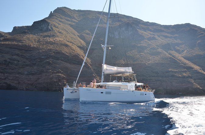 Santorini Caldera Gold Day Cruise With BBQ on Board and Open Bar - Inclusions