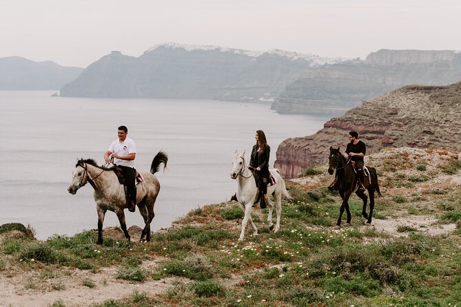 Santorini: Horse Riding on the Caldera Cliff - Inclusions