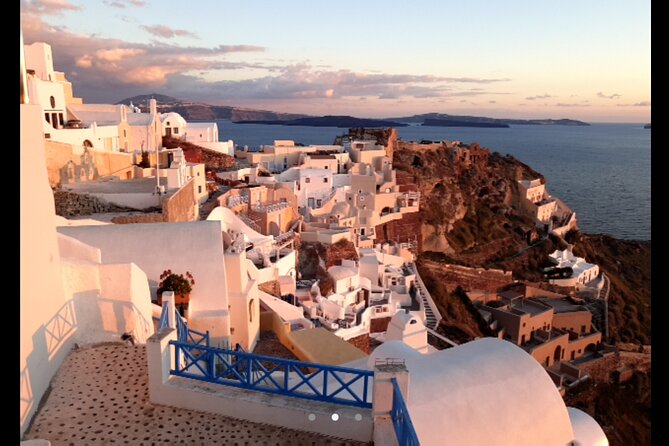 Santorini Live Sunset Virtual Walking Tour - Transport to a Santorini Vineyard