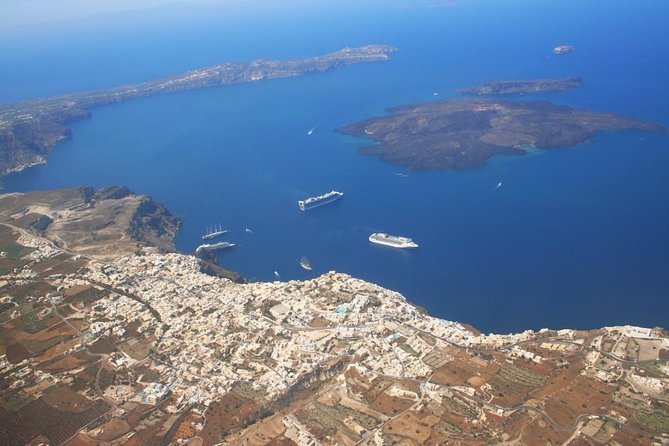 Santorini Private Helicopter Tour: Volcano, Thirasia, Oia - Inclusions