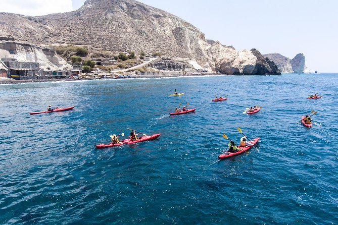Santorini: Sea Kayaking With Light Lunch - Pricing and Booking Details