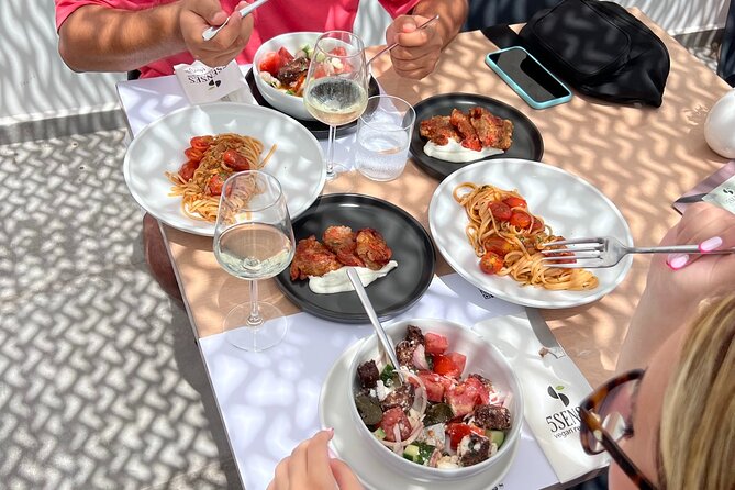 Santorini : Vegan Cooking Class With Wine Pairing - Sample Menu for Vegan Cooking Class