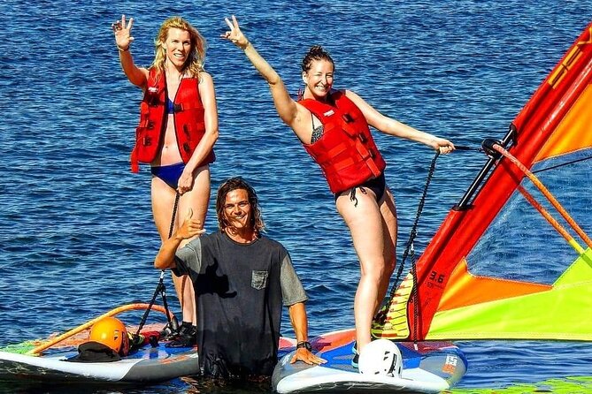 Santorini Windsurfing Lessons - Instructor Feedback and Advanced Lessons