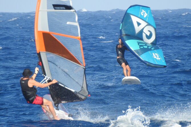 Santorini Wing Foil Surf Lesson for Beginners - Lesson Highlights