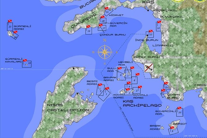 Scuba Diving in Kas for Certified Divers Incl. All Equipments - Scuba Diving Experience in Kas