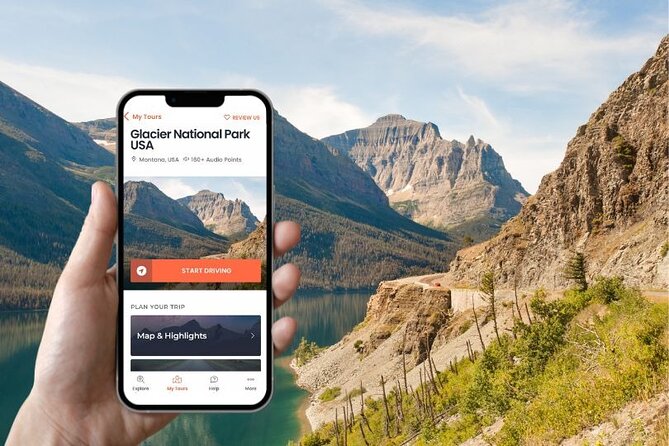 Self-Guided Audio Driving Tour in Glacier National Park - Whats Included