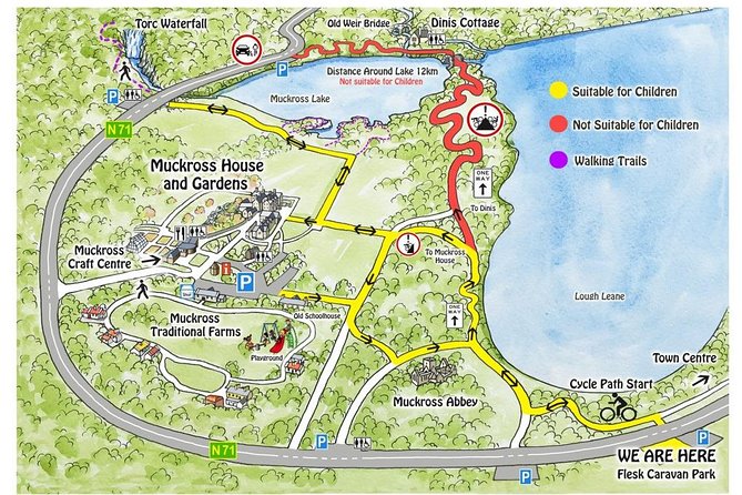 Self-Guided Bike Tour of Killarney National Park, Muckross Gardens & Waterfall - Tour Overview