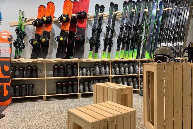 Ski Rentals at the Shipyards Near Lonsdale Quay Market - Included Items