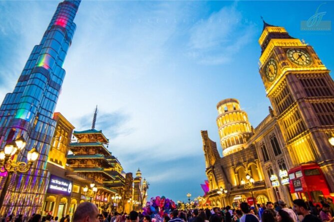 Skip-the-Line Dubai Frame & Global Village - Overview of Dubai Frame and Global Village