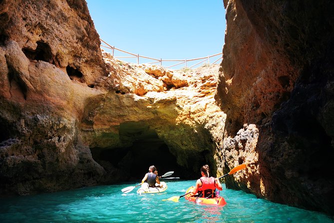 Small-Group Kayak Tour From Portimão to Benagil Caves  - Portimao - Inclusions and Meeting Information
