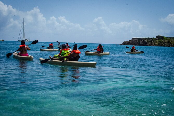 Snorkeling, Kayaking and Paddle Board Activity in Antigua - Pickup and Drop-off
