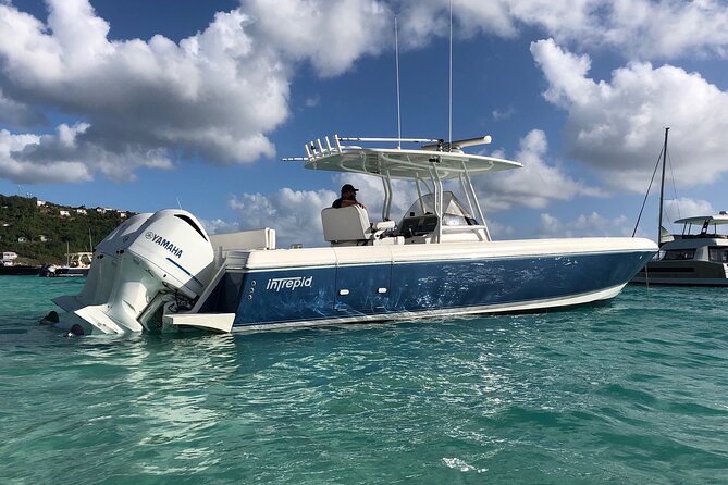 St Thomas Full-Day Boat Rental 37 Intrepid Powerboat - Boat Rental Details