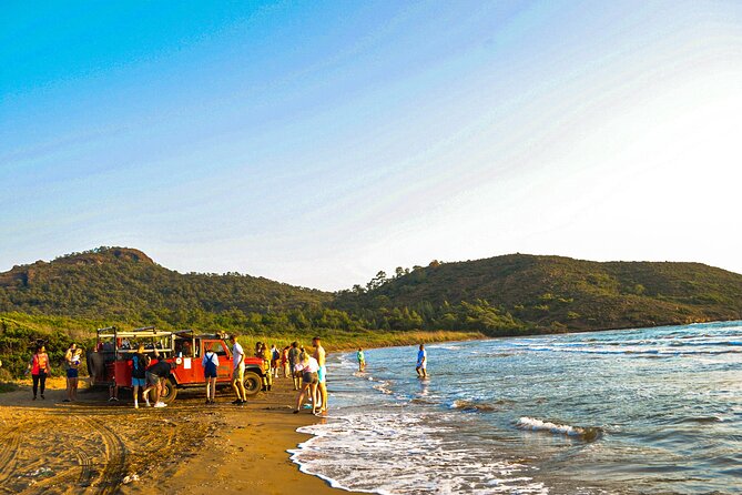 Sunset and Beach Party, Swim With Barbeque Dinner (4x4 Jeep) From Marmaris - Price and Inclusions
