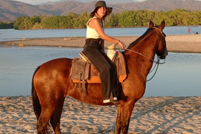 Sunset by Horse (River and Beach) - Magical Sunset Views