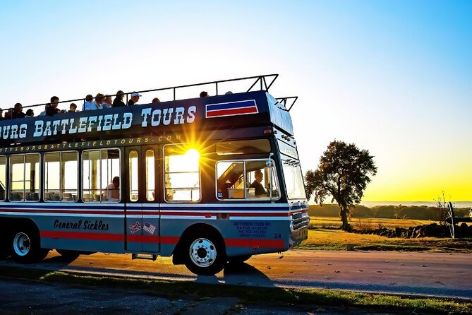 Sunset Double Decker Bus Tour in Gettysburg - Gettysburg Overview