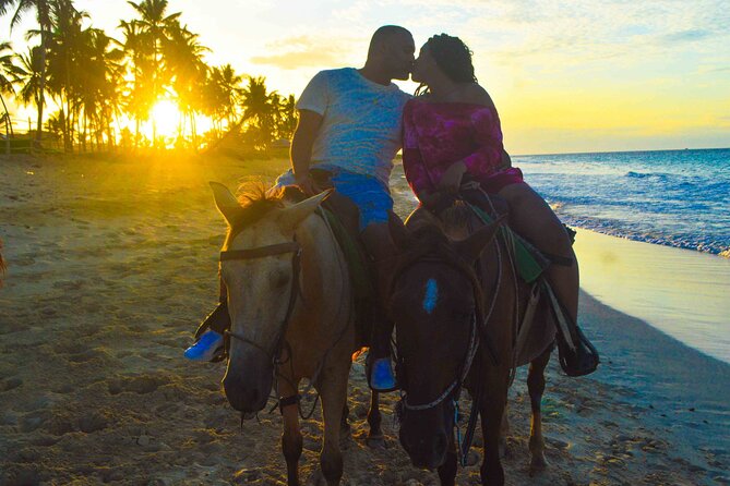 Sunset on Horseback at Punta Cana Beach (Private Option) - Horse and Staff