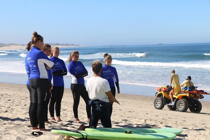 Surf Day at Porto Surf School 3h Surf Lesson With Transport From the City Center - Surf Lesson in the Atlantic Ocean