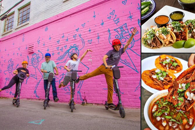 Taco Lovers E-Scooter Downtown Foodie Tour - Pricing and Booking