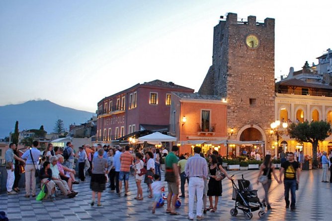Taormina Sunset Tour With Aperitif on Roof-Top Terrace - Tour Details