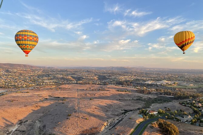 Temecula Private Hot Air Balloon Flight for up to 4 People - Additional Info