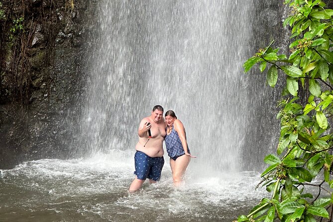 The Cascading Dark View Falls and Beach Experience With Topdawg Taxi and Tours - Pickup and Meeting Point
