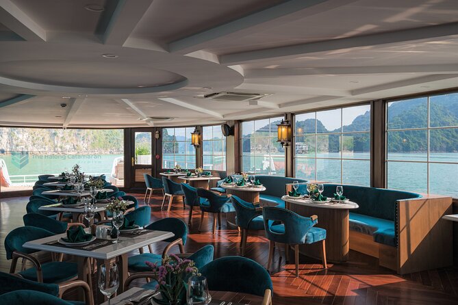The HALONG CATAMARAN - Premium Day Cruise on Bay With Water Slide - Meeting Points