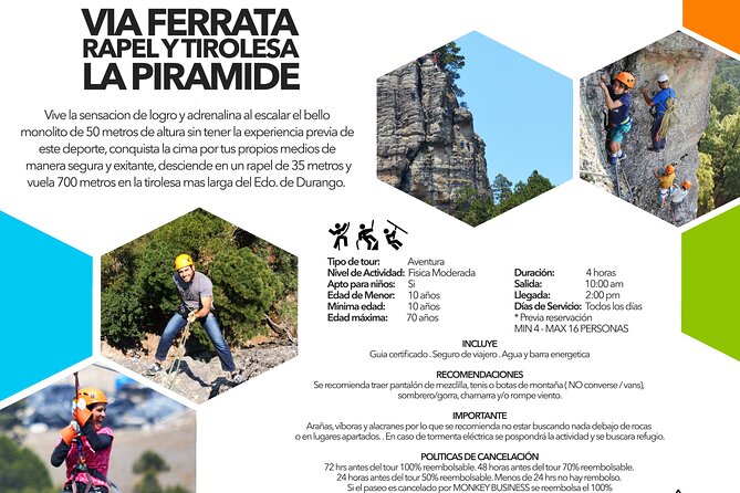 The Pyramid Park // VIA FERRATA, RAPPEL, ZIPLINE - Good To Know