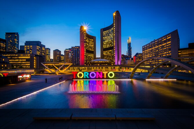 Toronto Small Group Night Tour With Harbour Boat Cruise - Tour Highlights