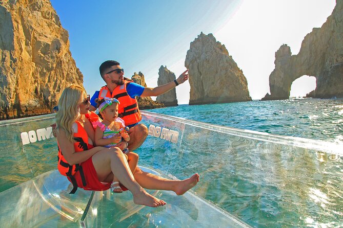 Tours in Cabo, Paseo Al Arco, and Fin De La Tierra in the Only Clear Boat - Meeting and Pickup