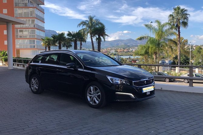 Transfer From Alicante Airport to Calpe in Private Sedan Car Max. 3 Passengers - Pricing and Options for the Private Sedan Car Transfer