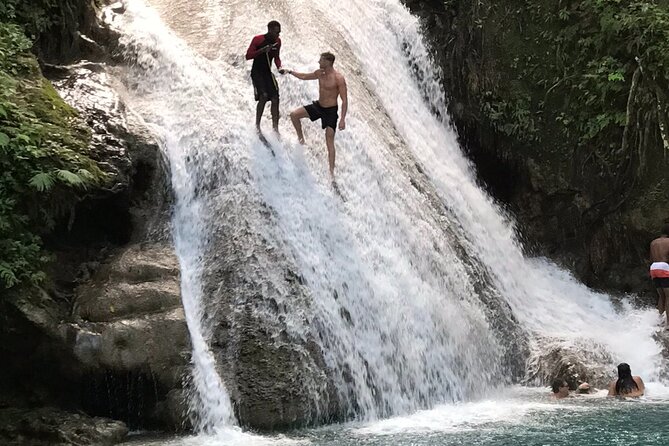 Transportation and Tour From Montego Bay to Blue Hole/Secret Falls - Drop-off Points and Private Accommodations