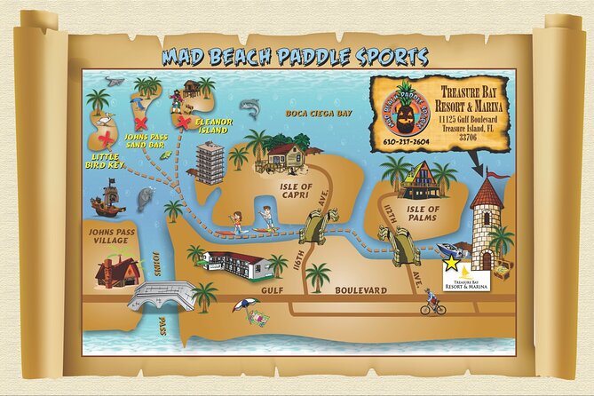 Treasure Island Paddleboard or Kayak Rental  - St Petersburg - Pricing and Booking Details
