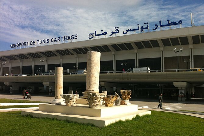 Tunis Carthage Airport Arrival/Departure Private Transfer - End Point and Drop-off Details