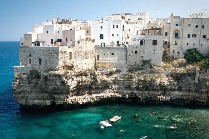 Valley Ditria Full Day Tour Cisternino Alberobello and Polignano a Mare - Tour Highlights