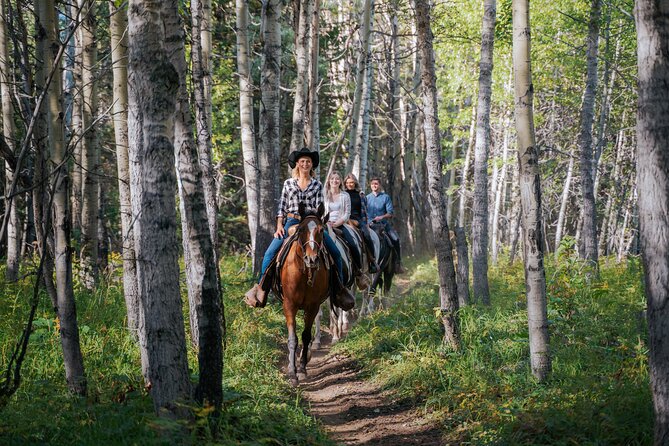 Valley Vista 1.5 Hour Horseback Trail Ride in Kananaskis - Date and Traveler Selection