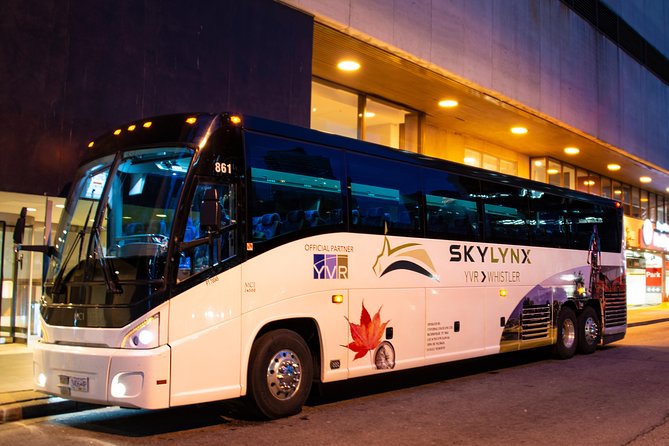 Vancouver Shared One-Way Transfer To or From Whistler - Booking and Availability