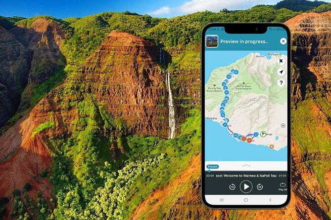 Waimea Canyon & Na Pali Driving Tour App - Overview and App Features