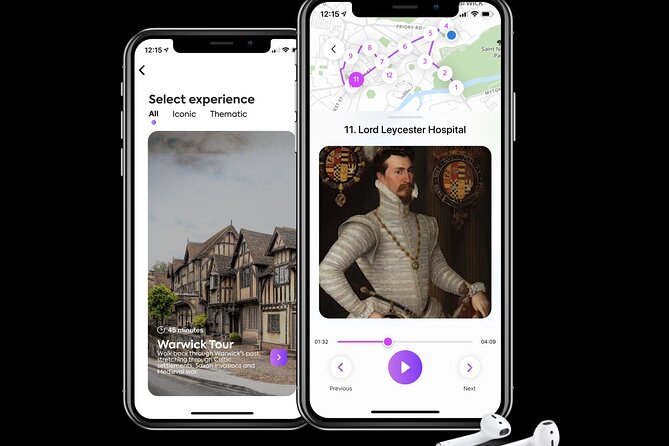 Warwickshire & Stratford-Upon-Avon Self-Guided Audio Tours - Overview and Starting Point