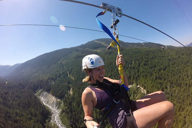 Whistler Sasquatch Zipline - Safety Briefing and Harnessing Up