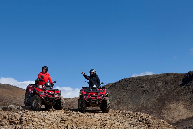 2-Hour ATV Riding Trip With Pickup From Reykjavik (Sharing 2 Persons on One ATV)