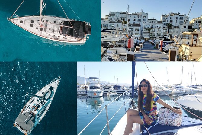 2 Hour Private Sailboat Charter in Puerto Banús, Marbella