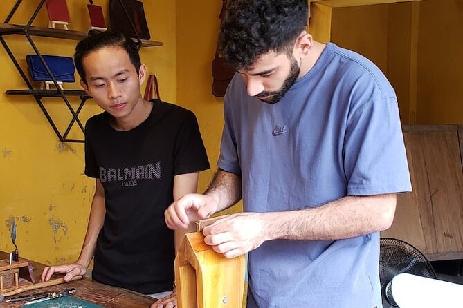 2 Hours Workshop to Explore Blue Lotus Leather - Workshop Itinerary