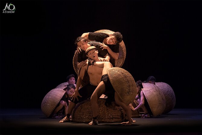 1 Hour a O Show in Ho Chi Minh With Pick up and Drop off - Inclusions: Pickup, Drop-Off, Air-Conditioned Vehicle, Fees, Taxes, and Dinner
