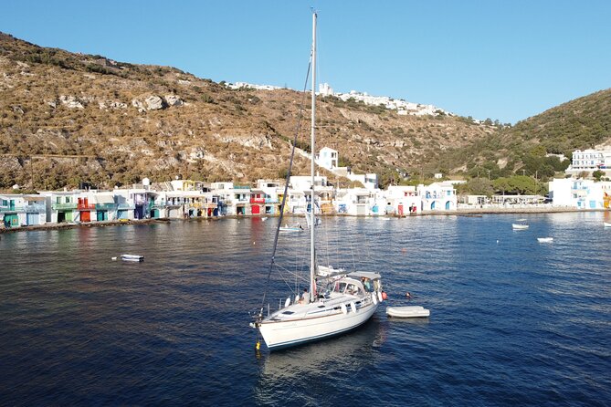 2-Day Private Sailing Tour Around Milos, Kimolos and Polyaigos - Day 1: Sail to Psathi in Kimolos