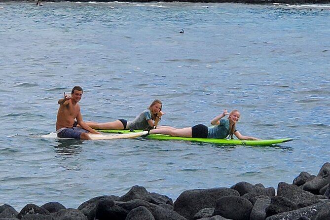 2-Hour Guided Private Surf Lesson in Kona - Meeting and Pickup Information